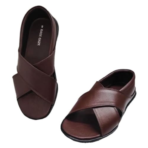 Image of Mens Sandals Casual Fisherman Sporty Summer Closed Comfortable Toe Sandals with Premium PU Padding And Synthetic Sandal
