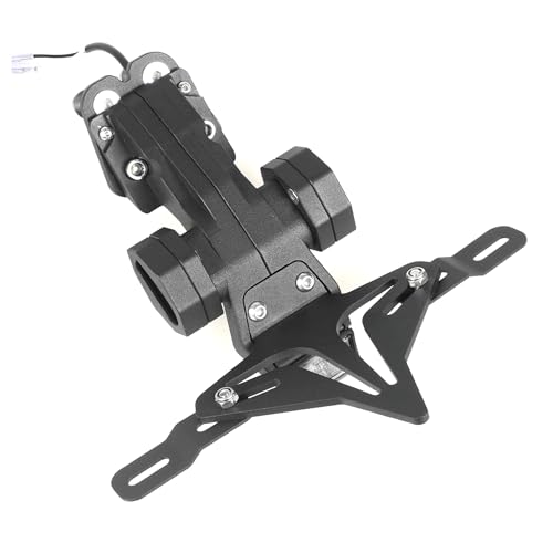 Support de plaque d'immatriculation moto ZX4R ZX4RR 2023 2024 noir