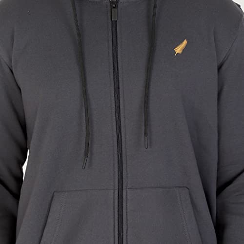 Image of D-GREEN Sweatshirt for Men Stylish Hoodie with Zipper and Full Sleeves Winter Wear