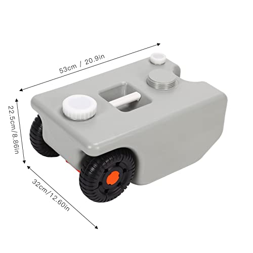 Image of RV Waste Holding Portable RV Waste Holding 25L Large Capacity Tote HDPE Water for Boat