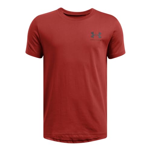 Image of Under Armour Boys' Sportstyle Left Chest Short-Sleeve T-Shirt
