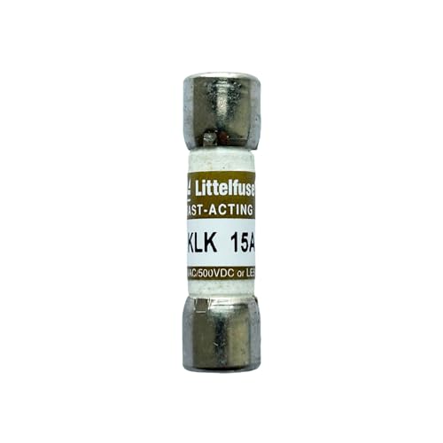 New OEM KLK 15A KLK015 KLK-15 KLK-15A 600Vac Fast Acting Fuse, Pack of 10