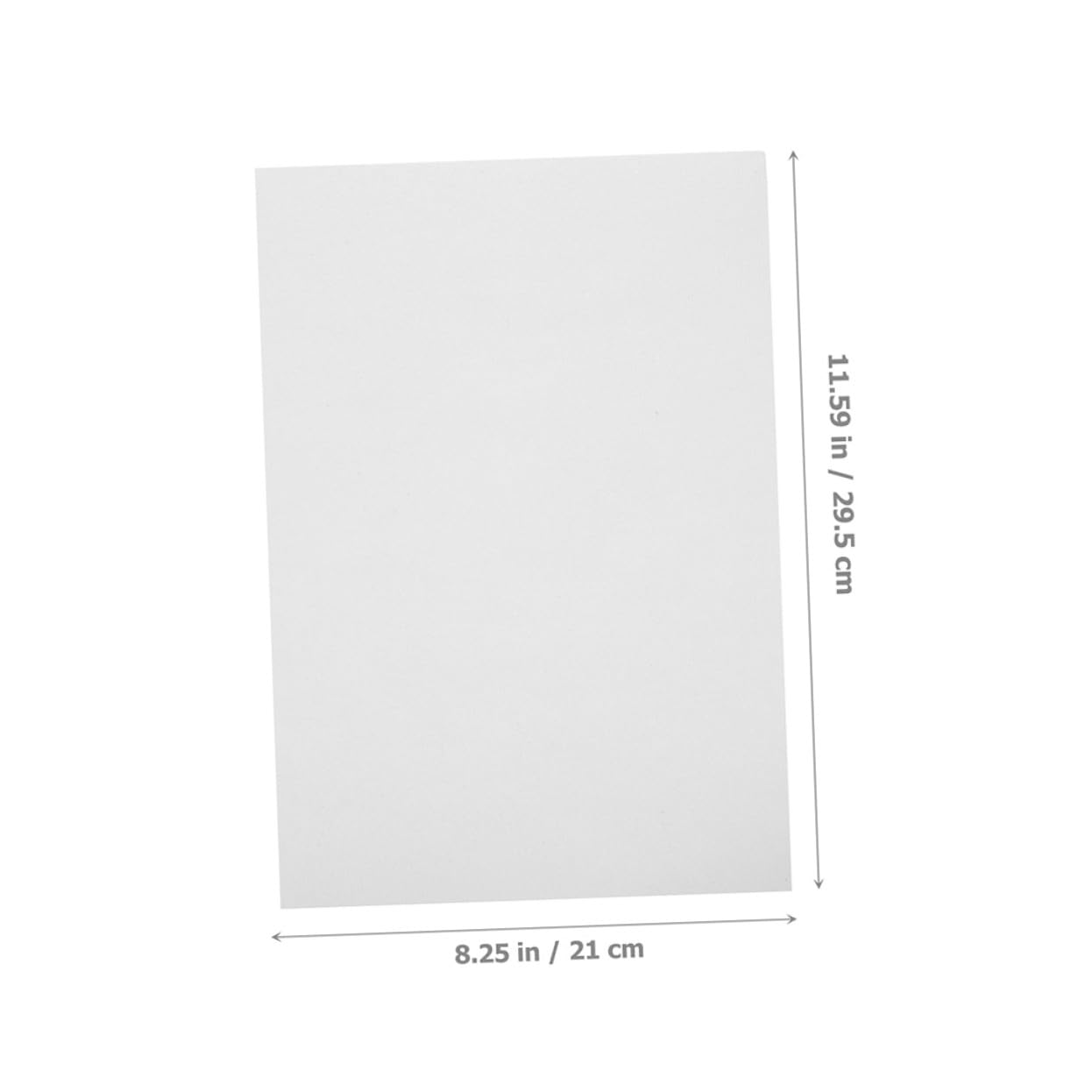 DECORNIJIA 100 Blatt Aquarellpapier für Kinder und Schüler Weißes Papier 160g Geeignet für Graffiti und Heimgebrauch Wasserfeste Malvorlagen für Kreative Aquarellzeichnungen