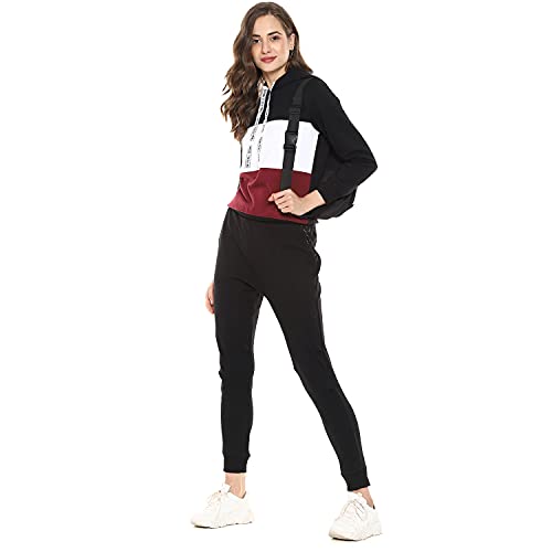 Image of Campus Sutra Cotton Women Crew Neck Sweatshirt