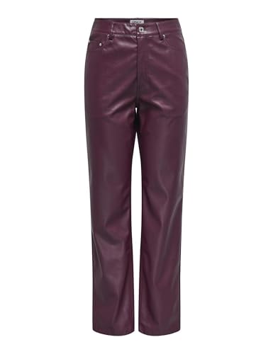 Pantalon cuir synthétique ONLY pour vos sorties et look de bureau