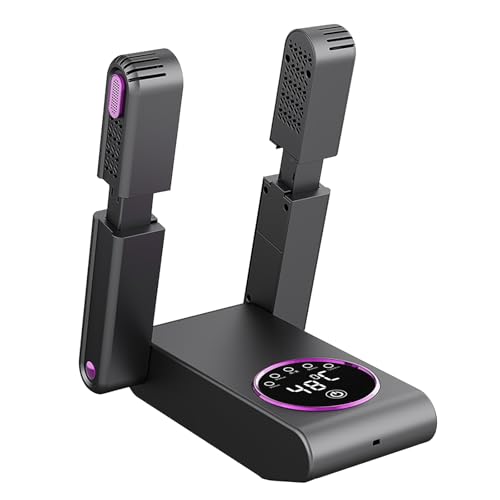 Secador de Zapatos Eléctrico, Secador de Botas, Calentador de Zapatos, Plegable y Portátil, para Zapatos, Calcetines, Guantes