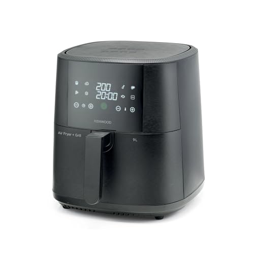 Image of KENWOOD Digital Air Fryer With Rapid Hot Air Circulation For Frying, Grilling, Broiling, Roasting, Baking And Toasting (9L)