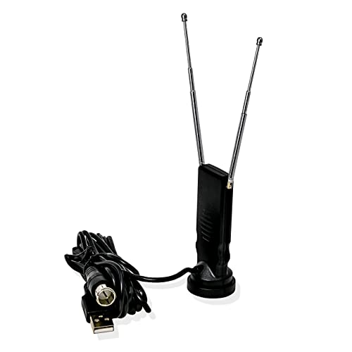 Magic Stick Tv Ms-Mini Multi-Directional Tv Adjustable Antenna - Omnidirectional Indoor Clear Tv Antenna For Smart Tv As Seen On Tv, 4K 1080P 720P 1080I Hd Tv Antennas High Definition - 50 Miles Range #TOP2