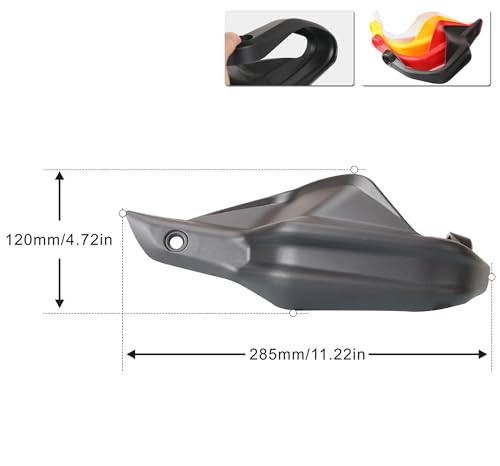 Protège-mains guidon NC750X bouclier robuste de finition supérieure