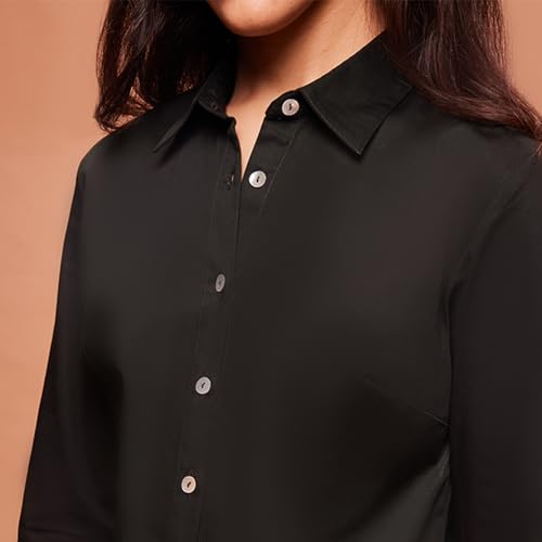 Image of Bombay High Women's Solid Slim Fit Shirt