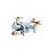 Simba Feuerwehrmann Sam Rettungsflugzeug, 109252615038, +3 Jahre, 42 cm, mit Startfunktion, mit Licht und Sound, Seilwinde, Heckklappe