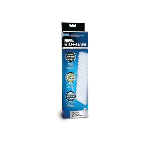 Blocs de mousse filtrante pour aquarium - FLUVAL - Pour filtres extérieur Fluval FX2 - Bio-Foam - 2 pieces