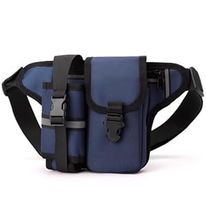 JXXUIRUIEEN Torba Biodrowa Sportowa Kolor 3