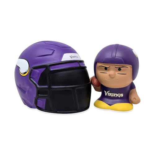 Party Animal Jumbo Squeezy NFL Football Gift Set, Minnesota Vikings