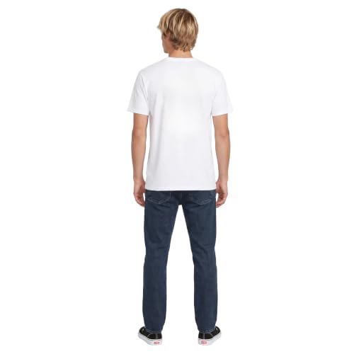 Image of Volcom Men's Solver Stretch Denim Jeans-Modern Fit Pant