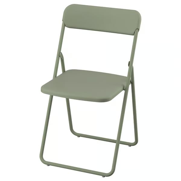 Chair, outdoor, foldable white/green (1)