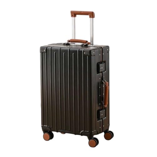 Mala de viagem bordo luxo cadeado TSA Rodinha 360° material polycarbonato com alumínio