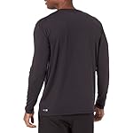 Quiksilver Mens Quiksilver Men's Solid Streak Long Sleeve Rashguard UPF 50 Sun Protection Surf Shirt - Image 2