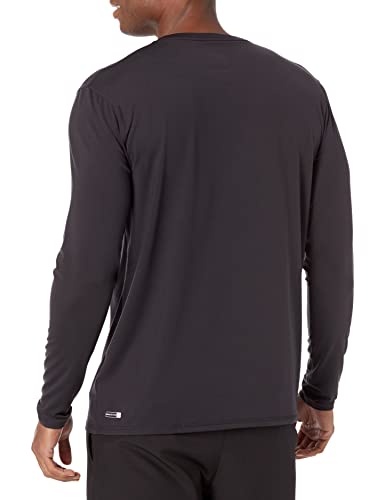 Quiksilver Men's Standard Solid Streak Long Sleeve Rashguard UPF 50 Sun Protection Surf Shirt2