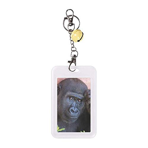 Insigne de protection pour carte de crédit motif animal sauvage accessoire cloche jaune