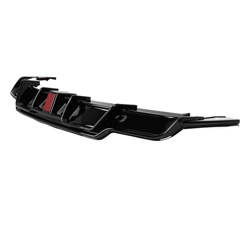 Diffuseur arrière aérodynamique Model 3 avec éclairage LED intégré noir brillant - 4