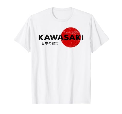 Kawasaki City 80er Retro 90er Jahre Japanische Ästhetik Kawasaki T-Shirt