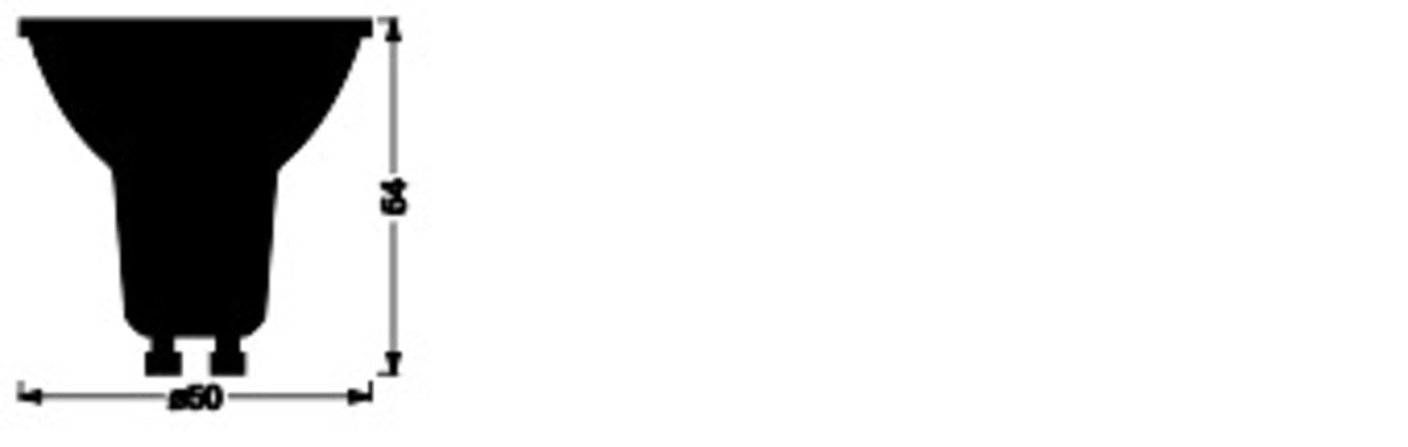 OSRAM Riflettore SMART LED PAR16 GU10 4,7W ZigBee Tunable | SMART+ ZIGBEE Tunable White Spot, LED Lamps, 50 mm dia, 20000 h, confezione da 1