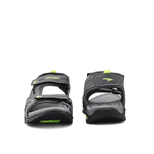 Image of ASIAN Vistara-47 Men's Sandals with Adjustable Straps, Cushioned Footbed & Anti-Skid Sole | Stylish Outdoor Sandals | Lightweight, Ideal for Travel & Beach