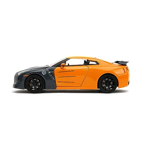 JADA Naruto Shippuden 2009 Nissan GTR 1:24 Die-Cast vehicle with Naruto figure. Toys for Kids and Adults, Mehrfarbig, Länge: ca. 20 cm - Image 3