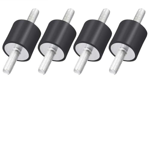 FACAIIO 4 Stück Anti-Vibrationsdämpfer M8 Gewindefüße für Klimaanlage Wärmepumpe Kompressor und Maschinen Geräuschreduzierung