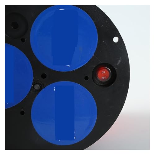 Luz de advertencia solar bicolor con destello intermitente de techo 4