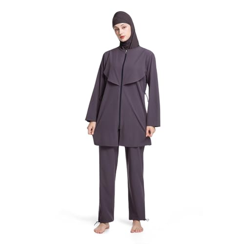 Burkini couverture complète maillot de bain islamique résistant au chlore