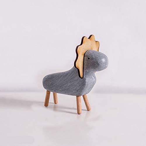 Sculpture d'animal de dessin animé en résine art artisanal de maison