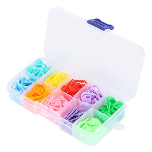 Catálogo para Comprar On-line Accesorios para punto y ganchillo los preferidos por los clientes. 35 ZJchao Marcadores de Puntada, Marcadores de Puntada para Tejer, 100 Piezas, Marcador de Puntada para Tejer, Contador de Ganchillo, Clip de Aguja de Bloqueo, Accesorios para Tejer...