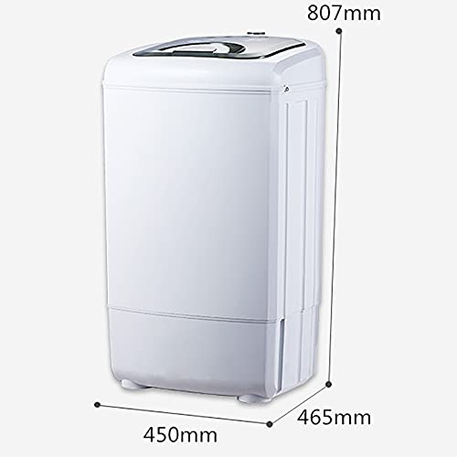Portable 2-in-1 Washing Machine & Spin Dryer - Automatic Camping Washer, 7.5KG Top Loading, Timing Function, Energy/Water-saving, Easy Operation