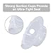Bathtub Overflow Drain Cover for Fuller Baths, Bathroom Spa & Bath Accessories, Clear (12078)