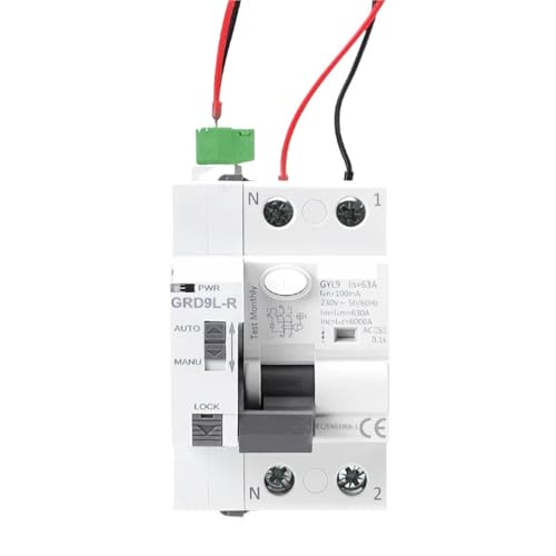 Disjoncteur différentiel type AC GRD9L protégeant contre les fuites - 2