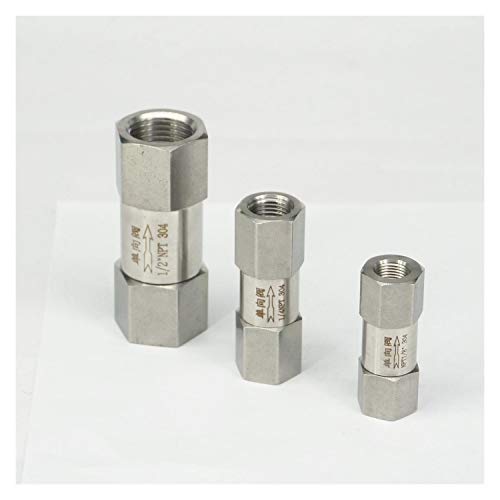 Vanne à aiguille clapet anti-retour unidirectionnel acier inoxydable 304 NPT - 3