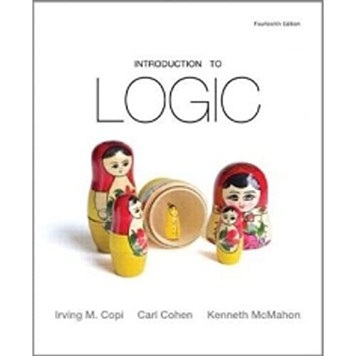 Introduction to Logic (14th edition)