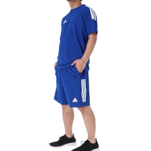 [�A�f�B�_�X] T�V���c �n�[�t�p���c �����Y �㉺�Z�b�g �����W���[�W�n�[�t�p���c ZR917 �u���[ J/XL�T�C�Y