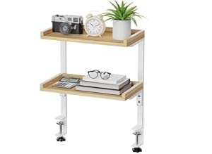 THYGIFTREE Holz Klemmregal 2-stöckig für Büro