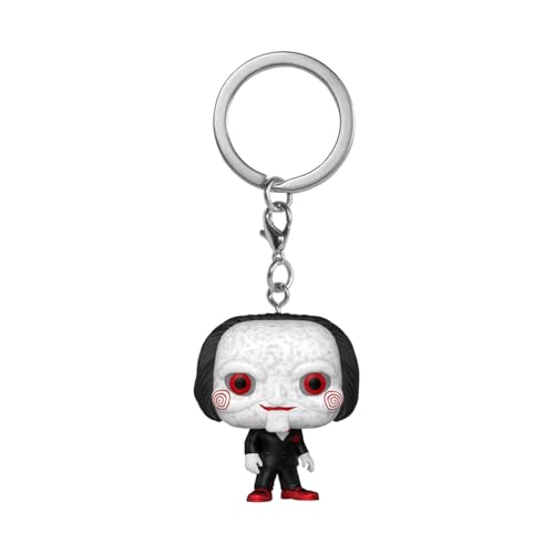 Funko Pop! Keychain: Saw 10th Anniversary - Billy Novelty Keyring - Collectable Mini Figure - Stocking Filler - Gift Idea - Official Merchandise - Movies Fans - Backpack Decor