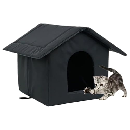 Maison extérieure isolée : offrez un refuge chaleureux à un chat errant cet hiver - 2
