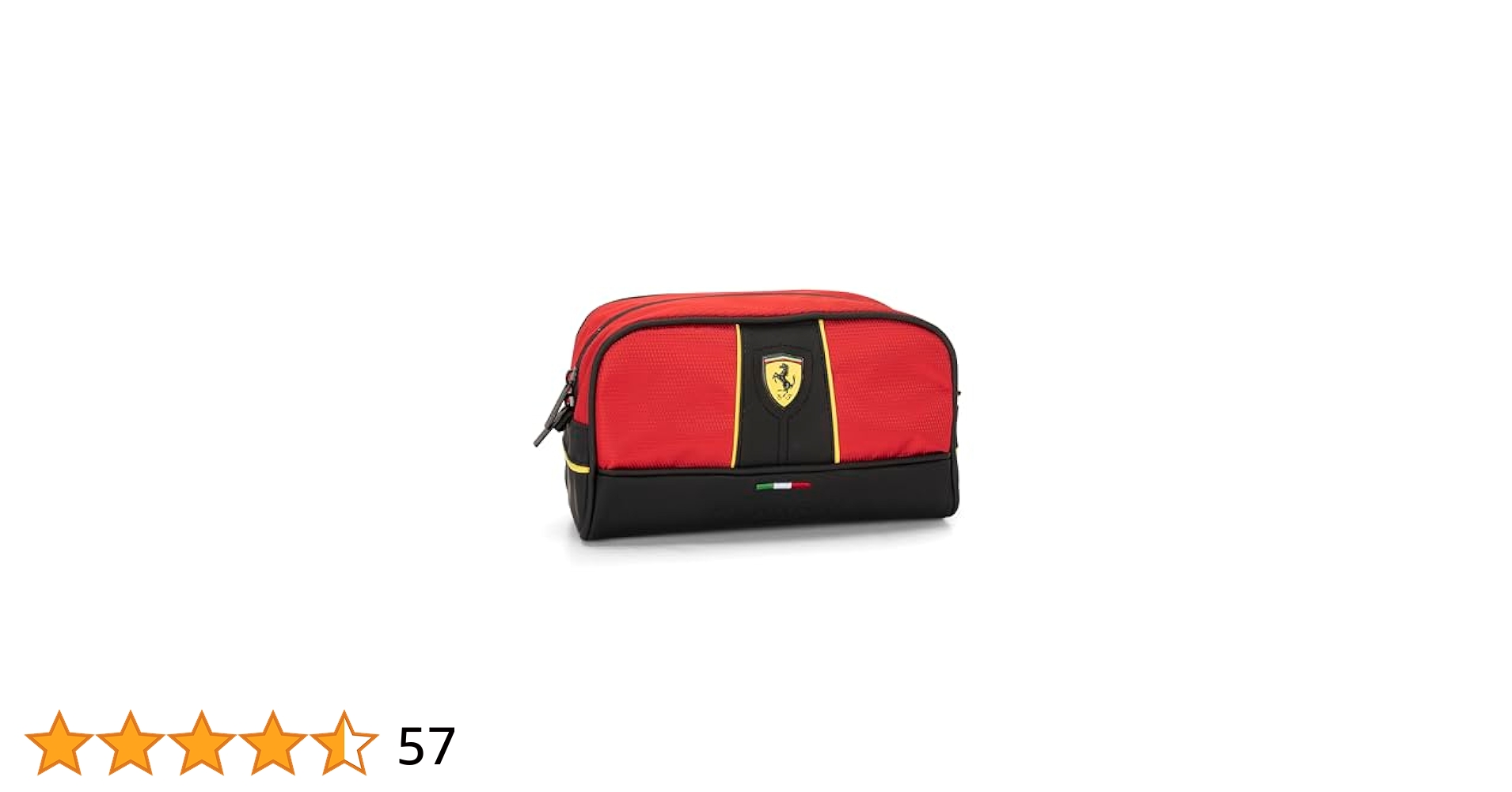 バッグ Ferrari Hypergrid travel beauty case Ferrari Travel Holder with Zipper, Beauty Bag, Ideal for