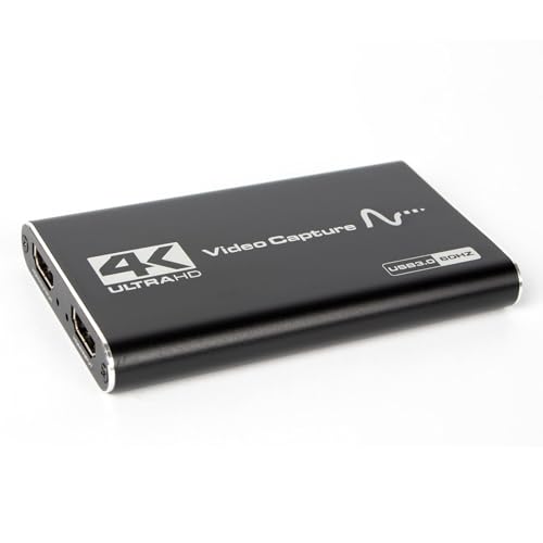 Dispositivo di acquisizione audio video 4K, HDMI a USB 3.0 4K, scheda di acquisizione video 4K USB 3.0, per trasmissione in streaming live