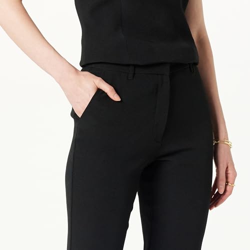 The Drop Women's Sheilaa Slim Flat Front Trouser3