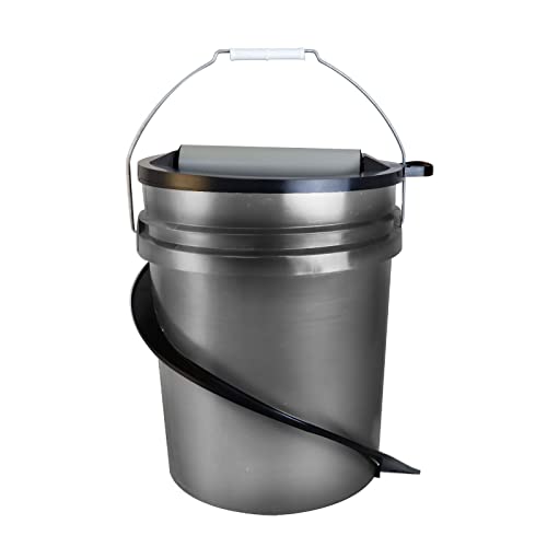 Catchmaster Spiral Trap - Spiral Mouse Trap Bucket - 5 Gallon Bucket Mouse Trap (Fits Most Buckets) - Humane - Low Profile Spiral Wrap Around Ramp - Improved Roller - Bucket NOT Included