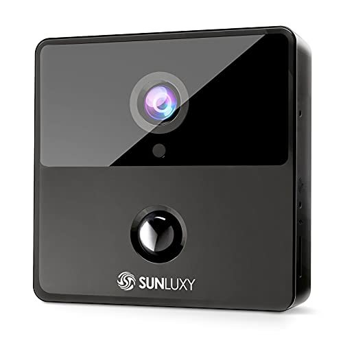 Indoor Security Cameras - Plug-in Indoor Cameras for Home Security with Backup Battery, 1080P FHD WiFi Security Cameras, Camera Home Security with Motion Detection, Night Vision Security Camera
