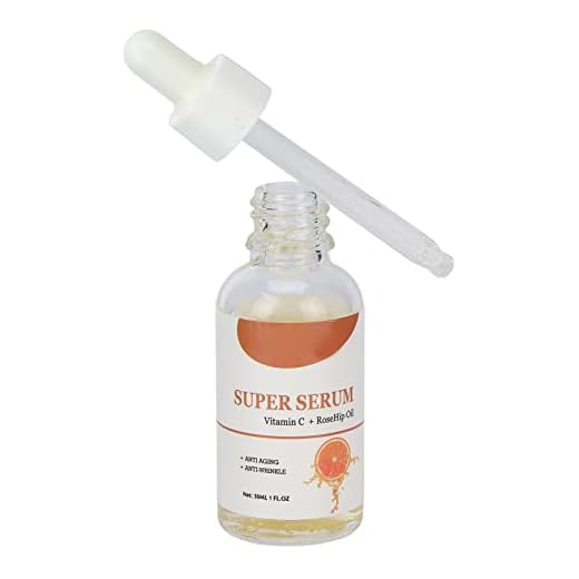 Retinol Vitamin C Serum, 30ml Fuktgivande Närande Ljusande Vitamin C Nyponolja Ansiktsserum för Hudvård