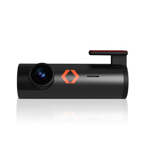 Image of OTEK Car Dash Camera Front Position 1296P HD Recording 140 Degree Wide Angle Lens WiFi Mobile App G Sensor Loop Recording Supports 128GB TF Card